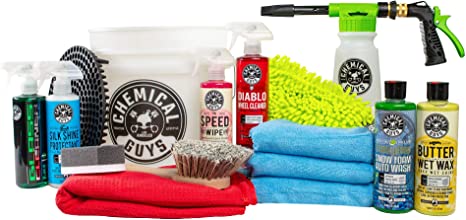 Chemical Guys HOL148 16-Piece Arsenal Builder Car Wash Kit with
